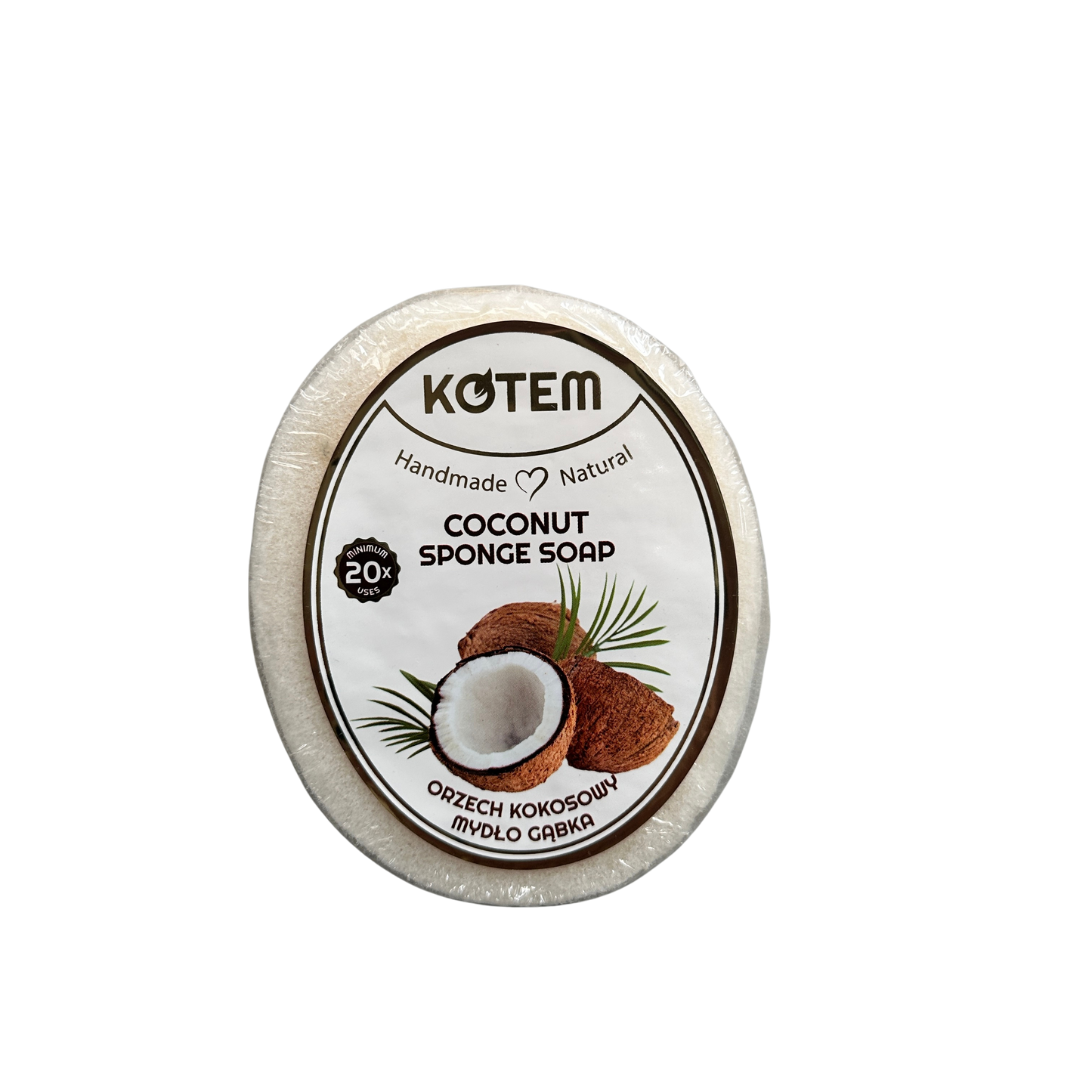 KOTEM Mydło Gąbka Kokos