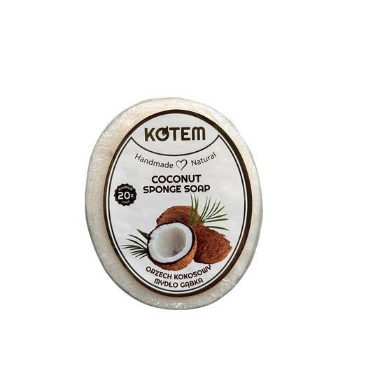 KOTEM Mydło Gąbka Kokos