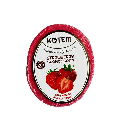 KOTEM Mydło Gąbka Truskawka