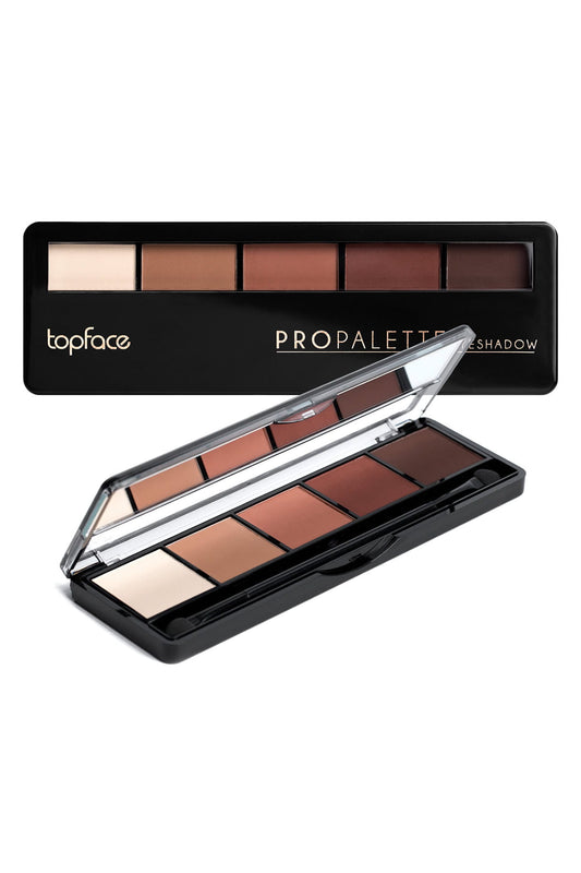 Topface Pro Palette 018 - Paleta cieni do powiek