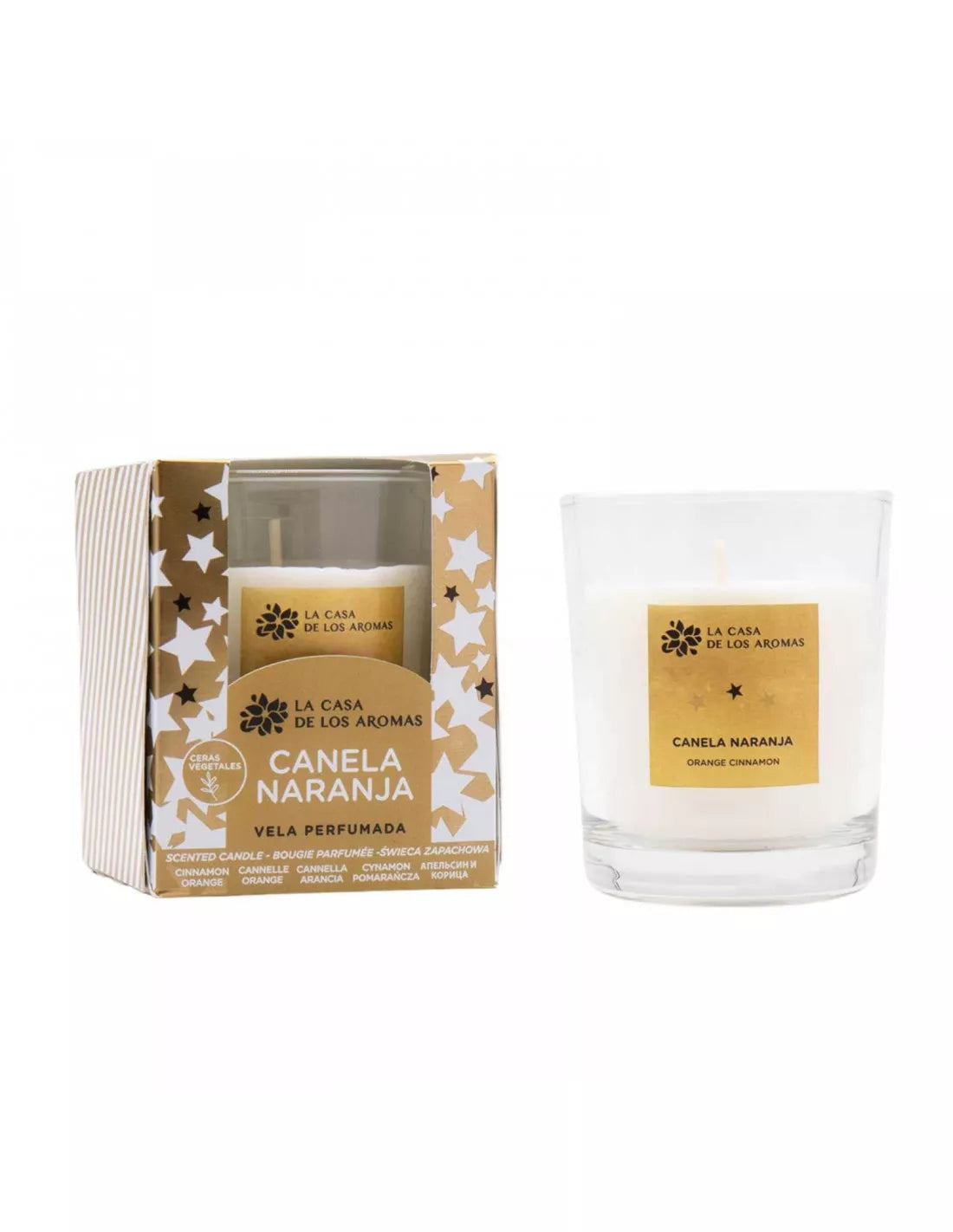 La Casa de los Aromas – Świeca zapachowa Cinnamon Orange 120 g