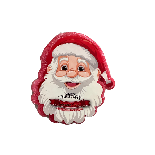 Świąteczne Mydełko w gąbce Mikołaj